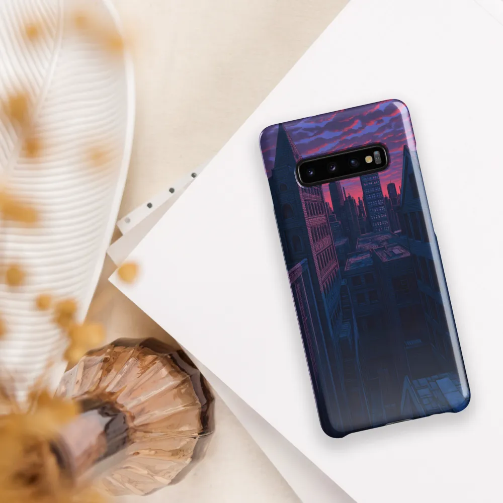 City of Secrets at Dusk | Phone Case |  S10 Plus | Snap Case | Glossy