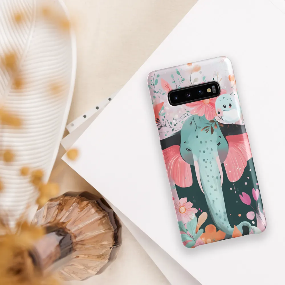 Whimsical Elephant in Bloom