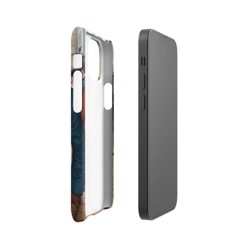 Caught in Tension | Phone Case |  13 Mini | Snap Case | Matte