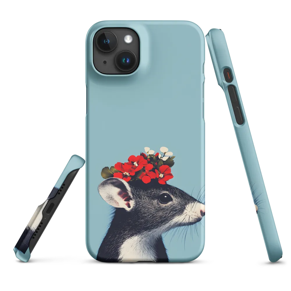Whimsical Flora: A Mouse's Floral Crown