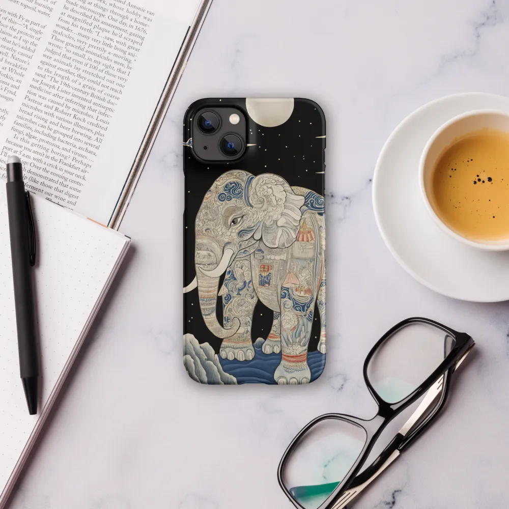 The Majestic Tale of the Painted Elephant | Phone Case |  14 Plus | Snap Case | Matte