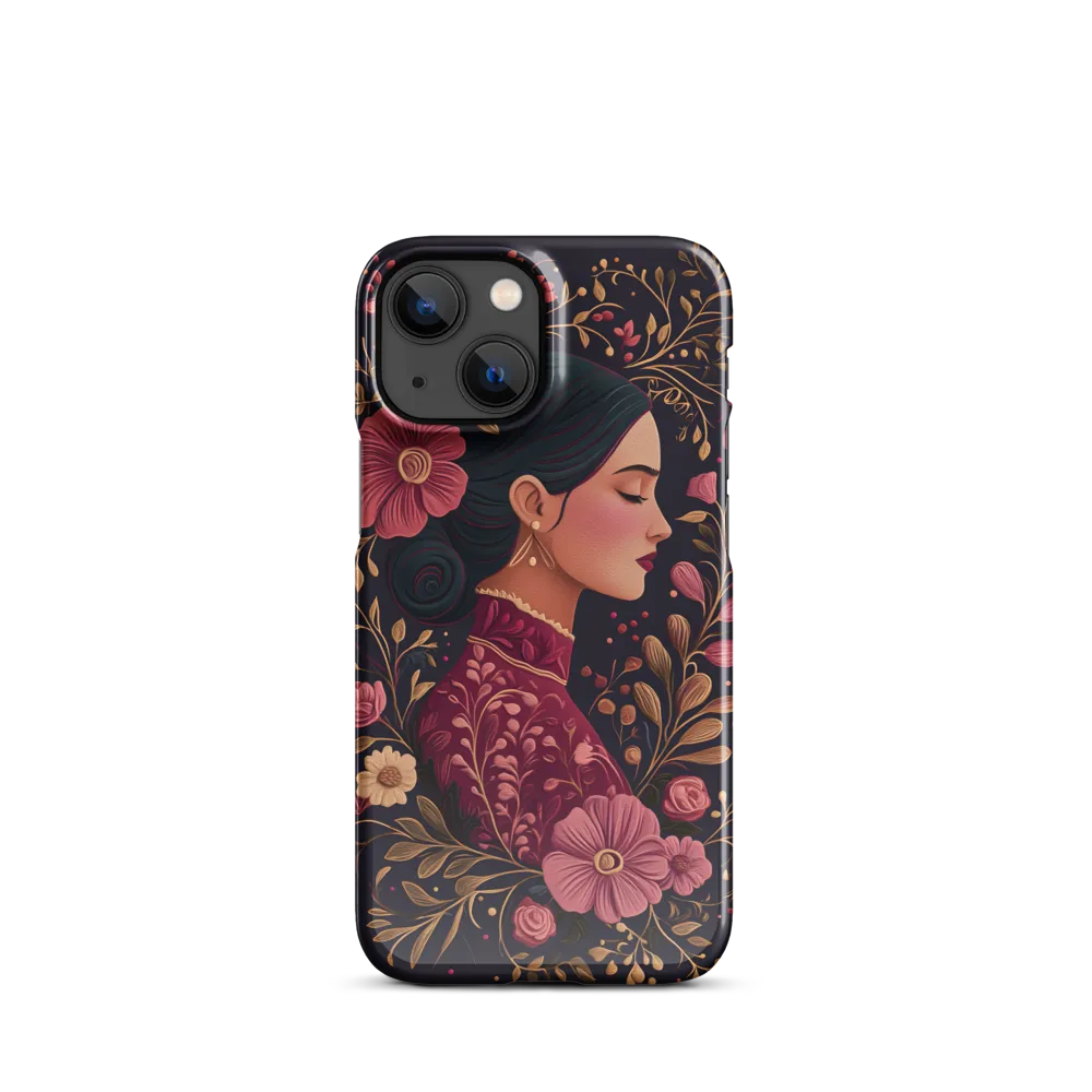 Portrait of Serenity | Phone Case |  13 Mini | Snap Case | Glossy