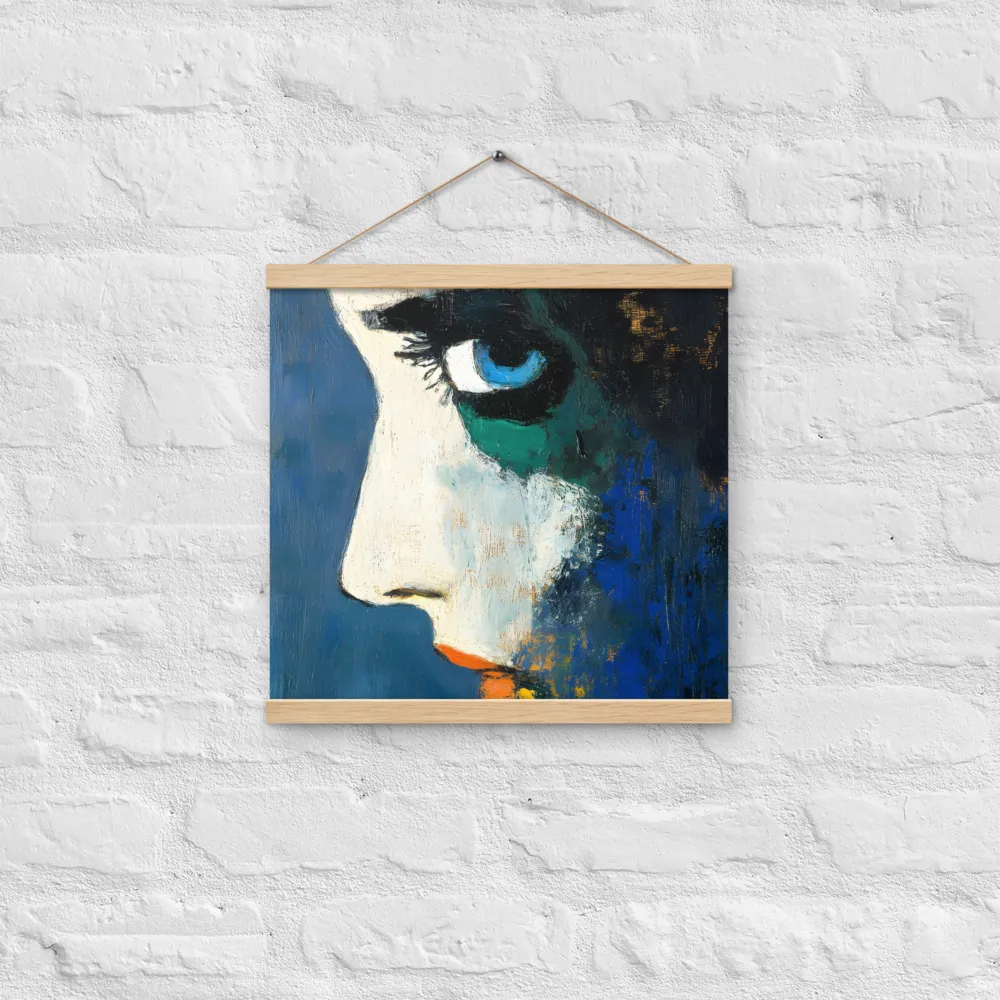 Reflections of Emotion | Poster With Oak Wood Hanger | 16″×16″