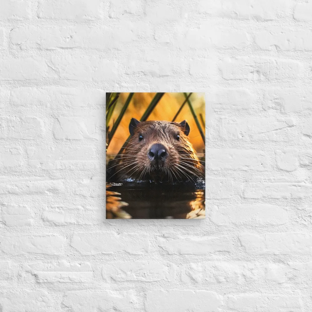 Beaver Serenity: A Natural Portrait