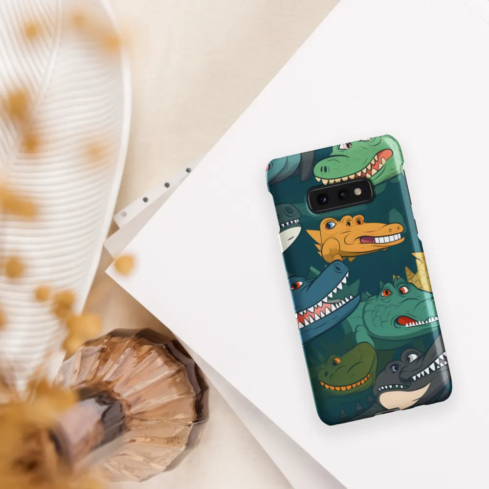 Cheerful Crocodilian Parade