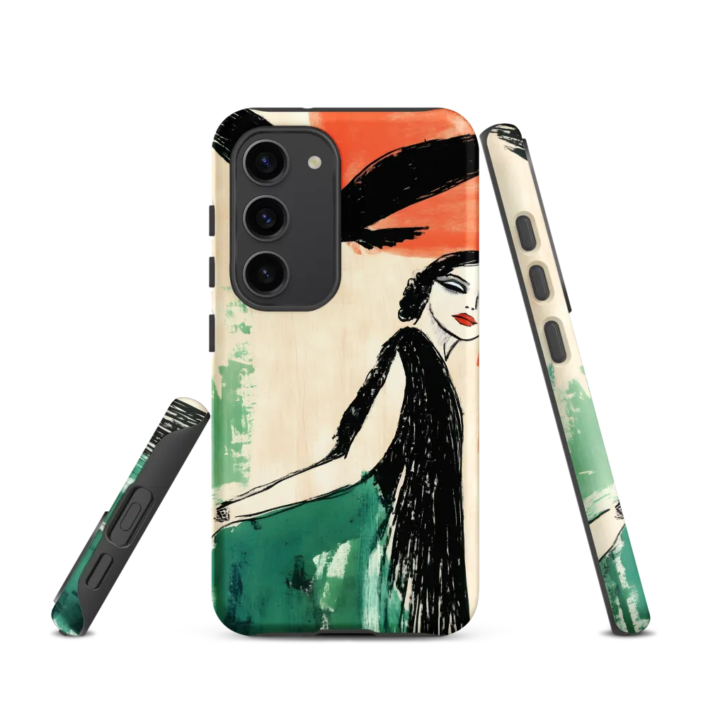 Elegance in Flight | Phone Case |  S23 | Tough Case | Matte