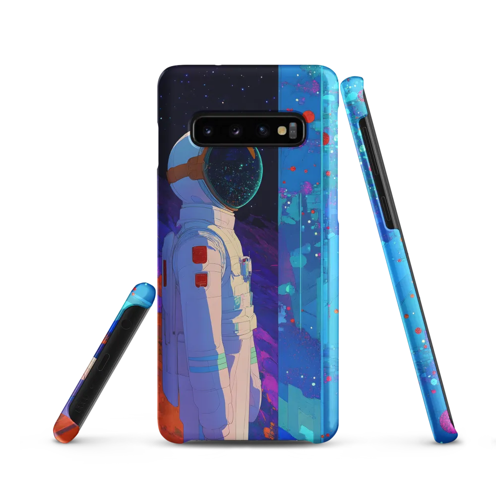 Cosmic Exploration: The Astronaut's Journey | Phone Case |  S10 | Snap Case | Matte