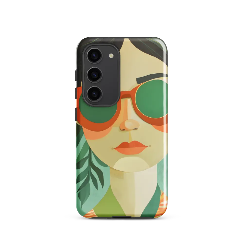 Bold Serenity: A Modern Portrait