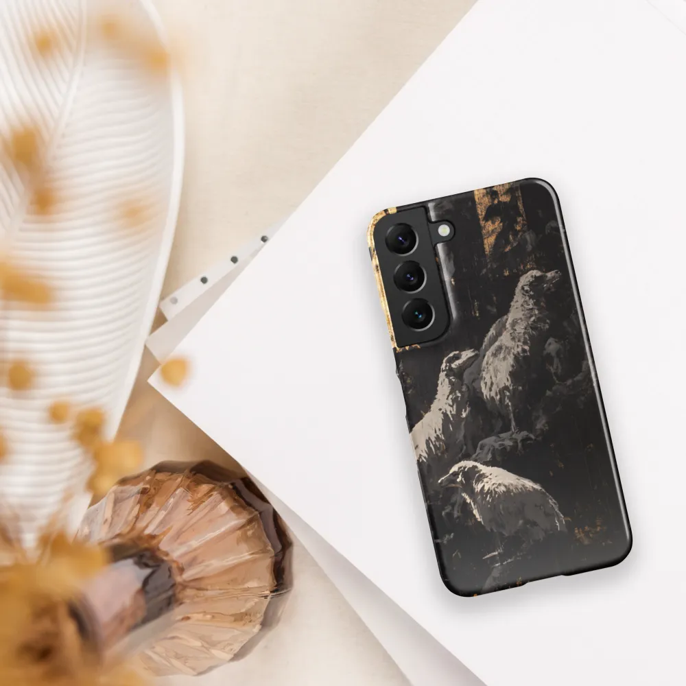 The Enigmatic Gathering | Phone Case |  S22 | Snap Case | Glossy