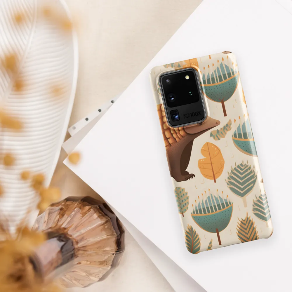 Pangolins in a Whimsical Habitat
