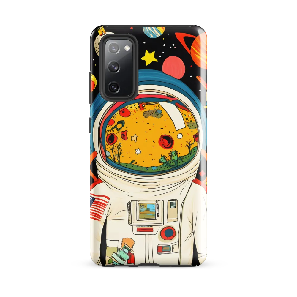 Cosmic Curiosity: Journey Within the Helmet