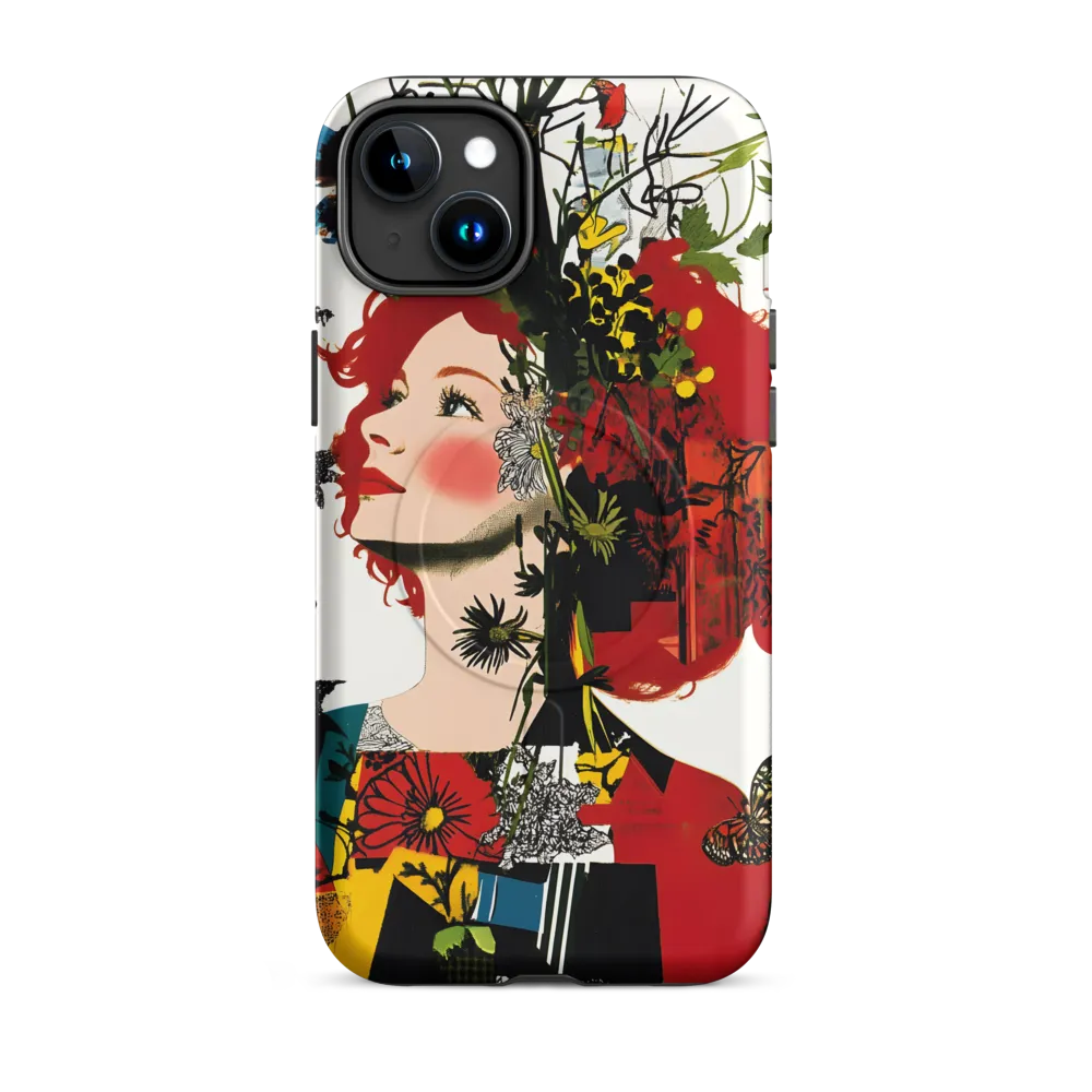 Floral Dreams | Phone Case |  15 Plus | MagSafe® Tough Case | Matte