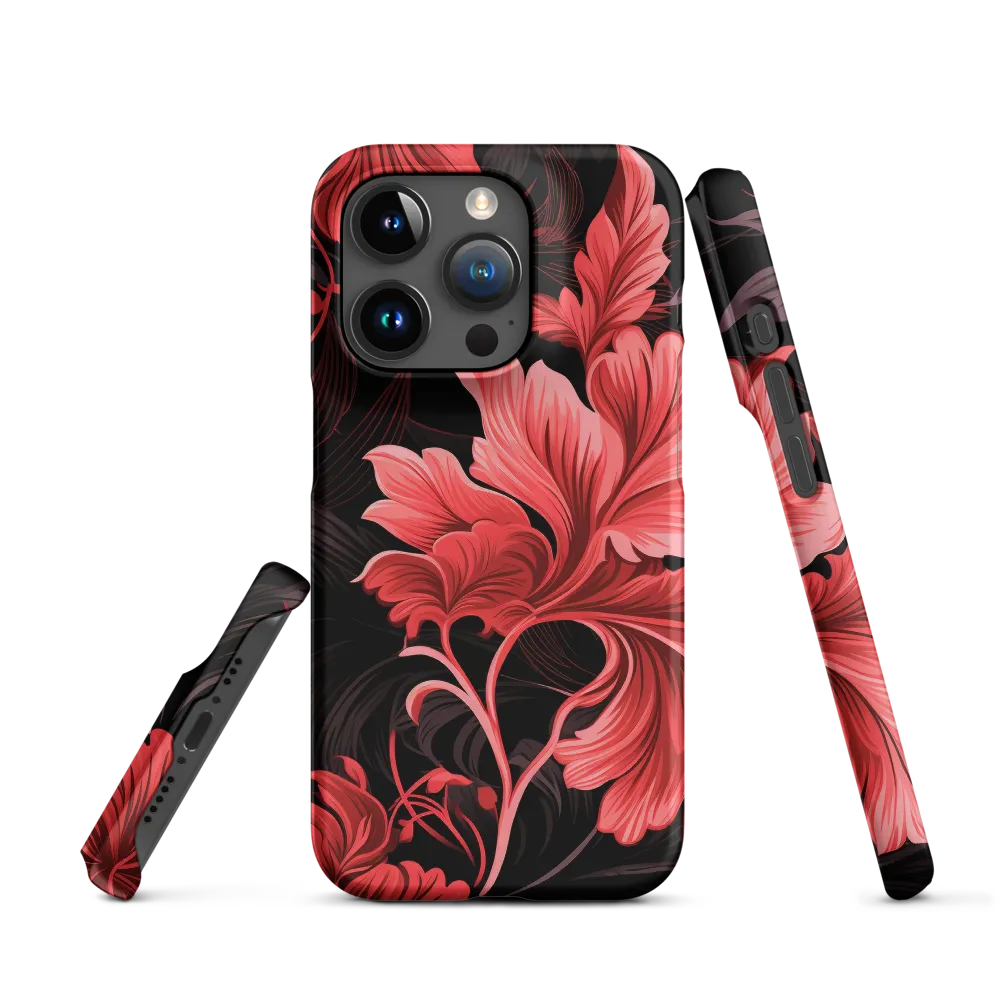 Tropical Elegance in Red