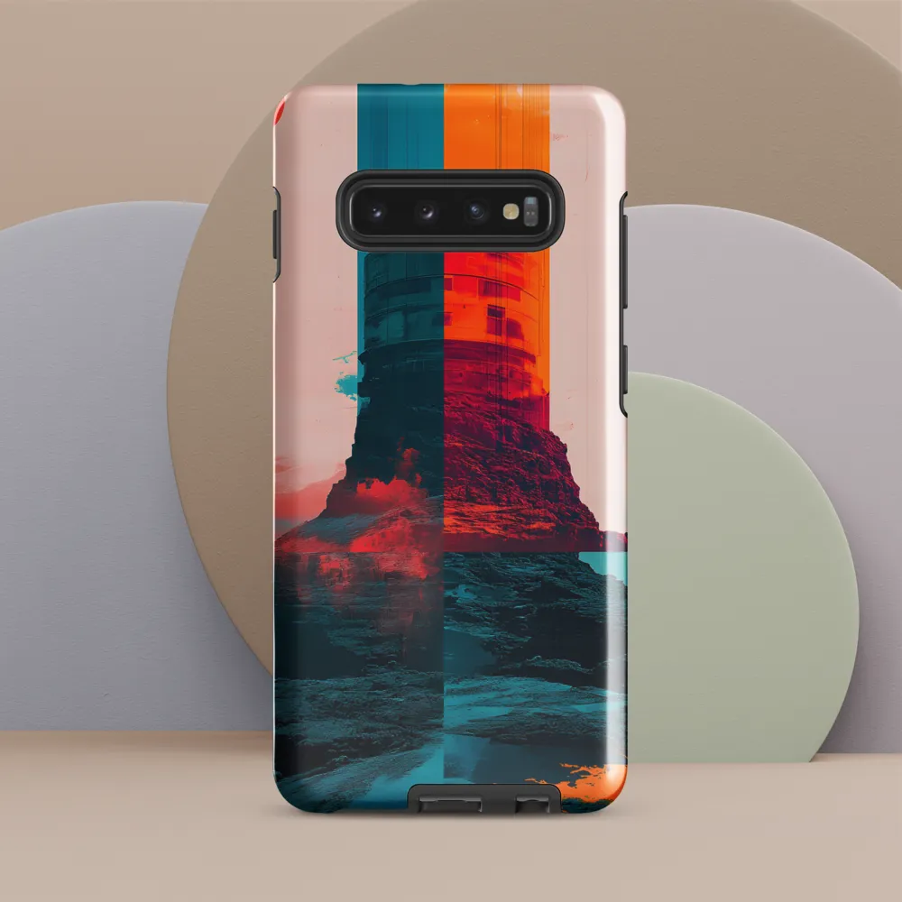 Ethereal Fortress at Sunset | Phone Case |  S10 Plus | Tough Case | Glossy