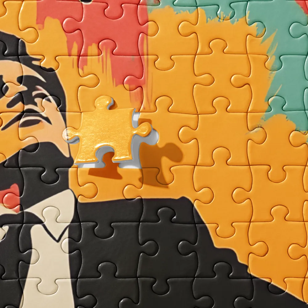 Chiaroscuro of Confidence | Jigsaw Puzzle | 252 pieces