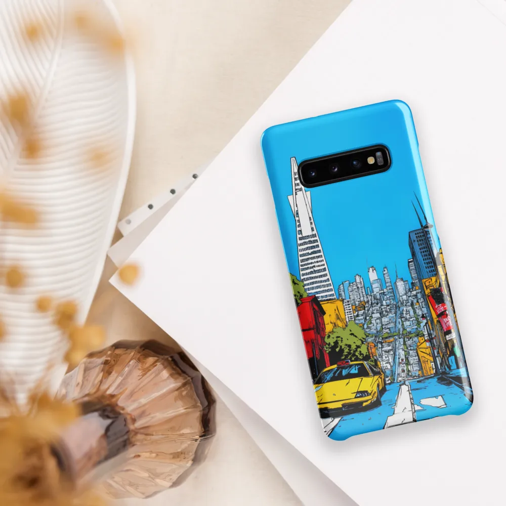 Urban Vibes: A City Unfolding | Phone Case |  S10 Plus | Snap Case | Glossy