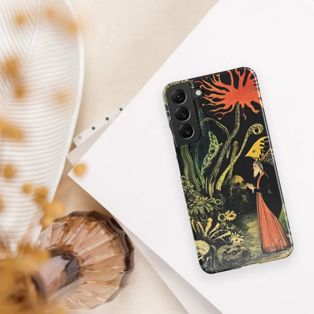 Enchanted Encounter in a Fantastical Garden