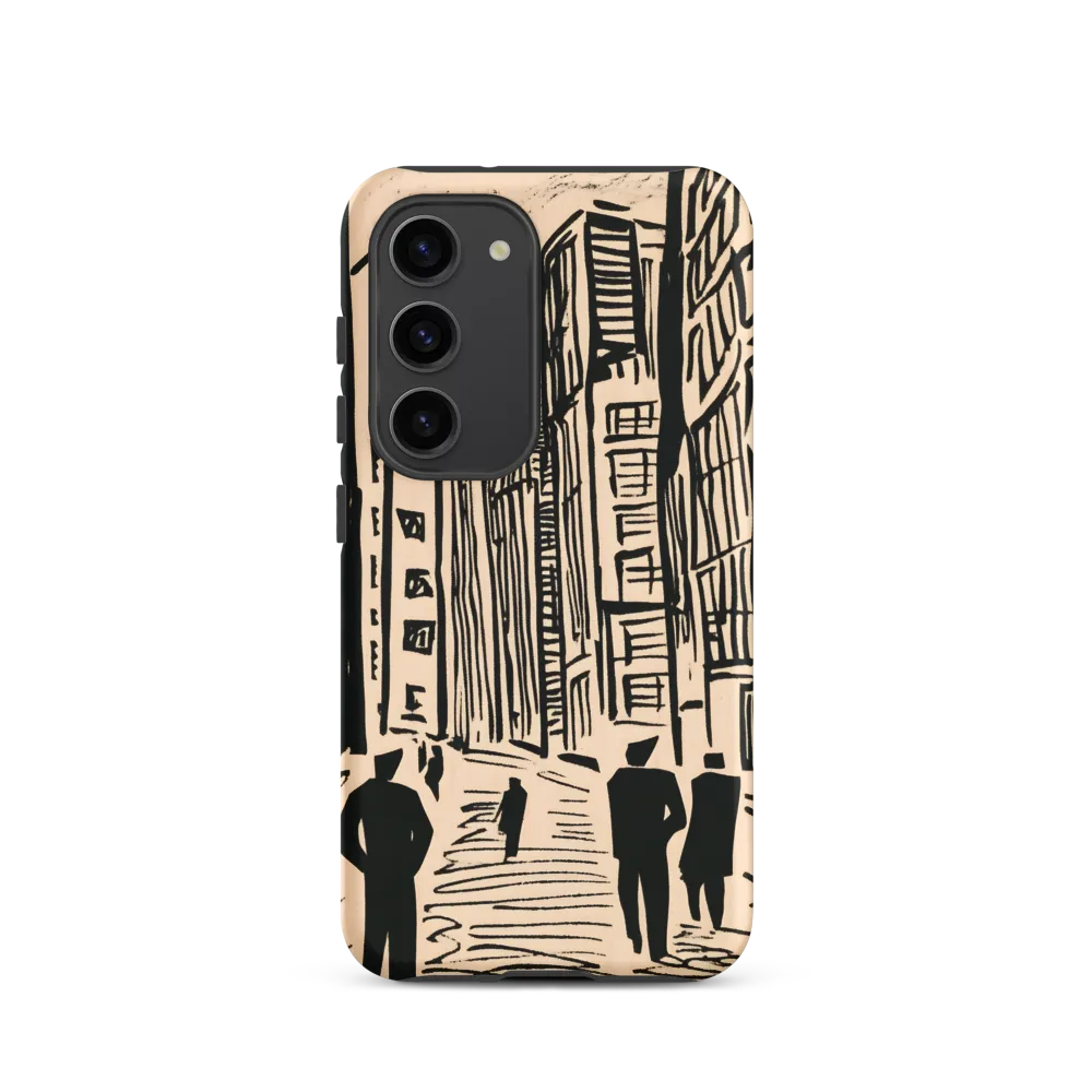 Echoes of Urban Life | Phone Case |  S23 | Tough Case | Matte