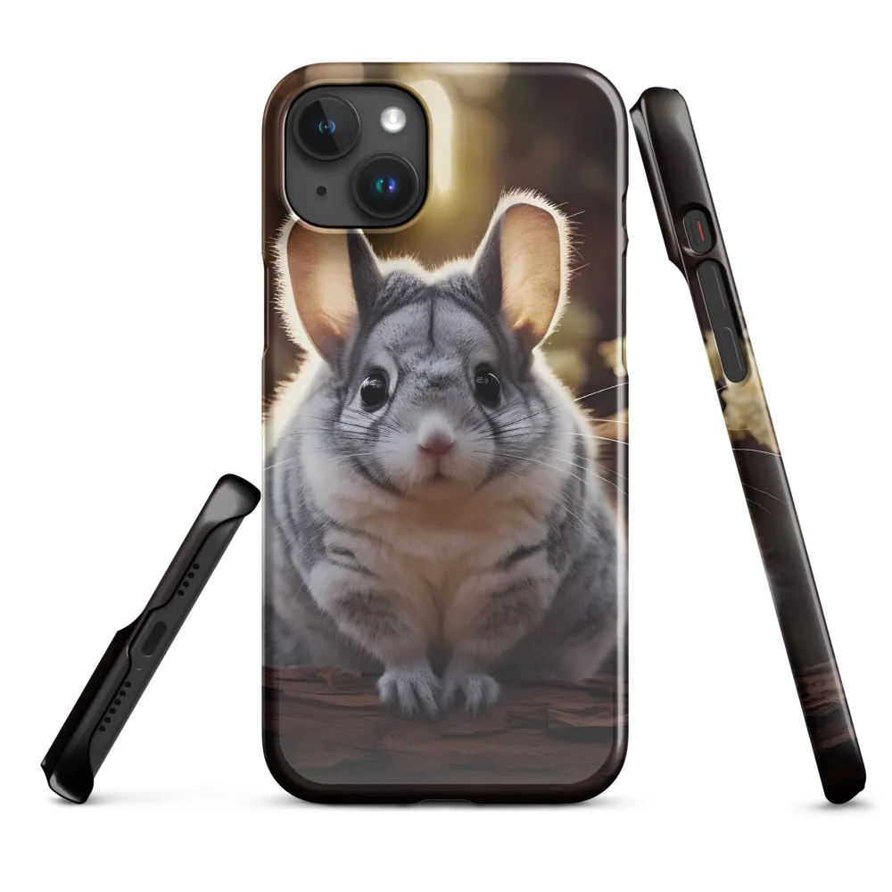 Curious Chinchilla in the Forest