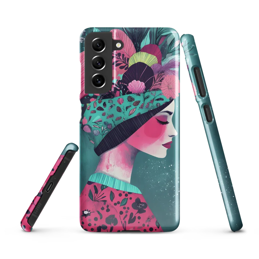 Whimsical Floral Portrait