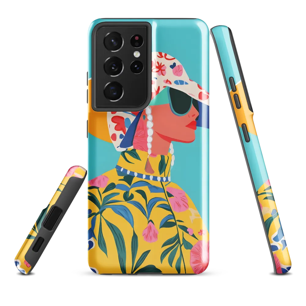 Tropical Confidence: A Fashion Portrait