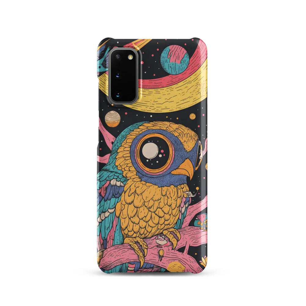 Whimsical Cosmic Owl | Phone Case |  S20 | Snap Case | Matte