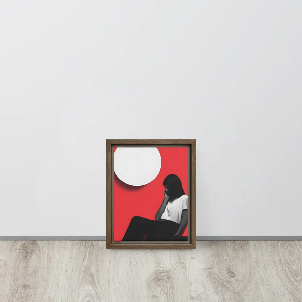 Contemplation in Red