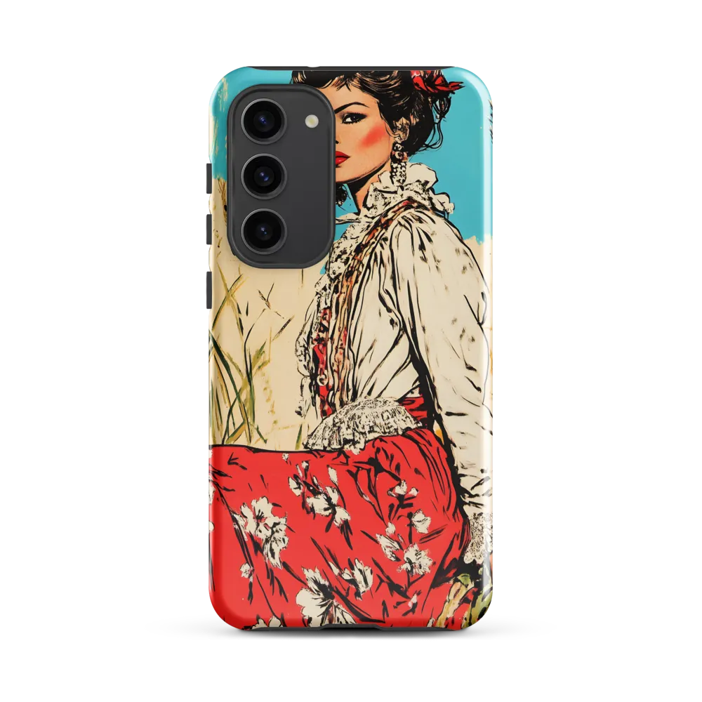 Field Muse in Red