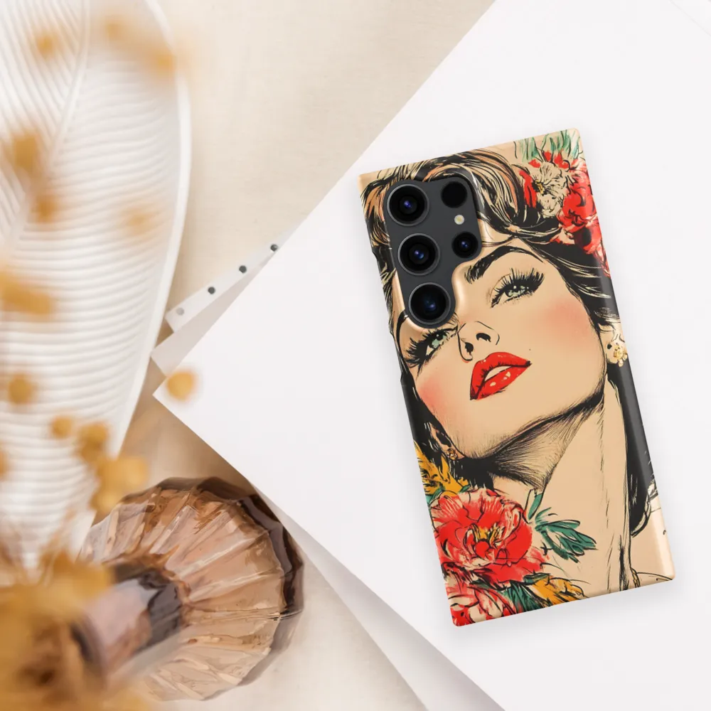 Radiance in Red: A Portrait of Elegance