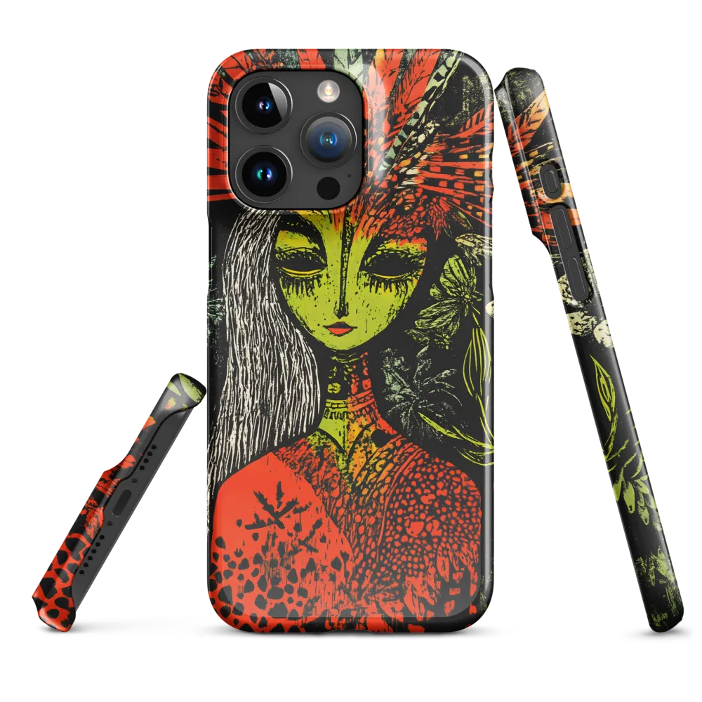Mystical Flora: A Surreal Portrait
