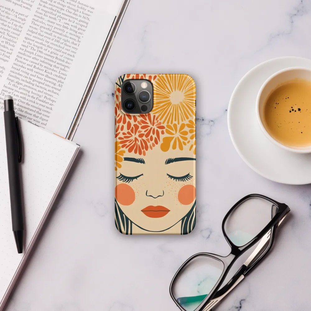 Serenity in Bloom | Phone Case |  12 Pro | Snap Case | Matte