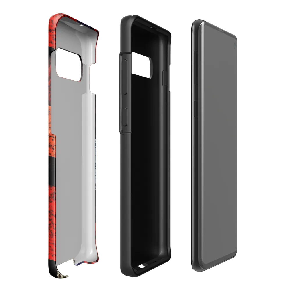 Dynamic Structures in Color | Phone Case |  S10 Plus | Tough Case | Glossy