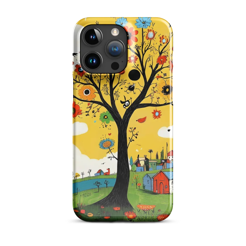 Whimsical Blooms of Life | Phone Case |  15 Pro Max | Snap Case | Glossy