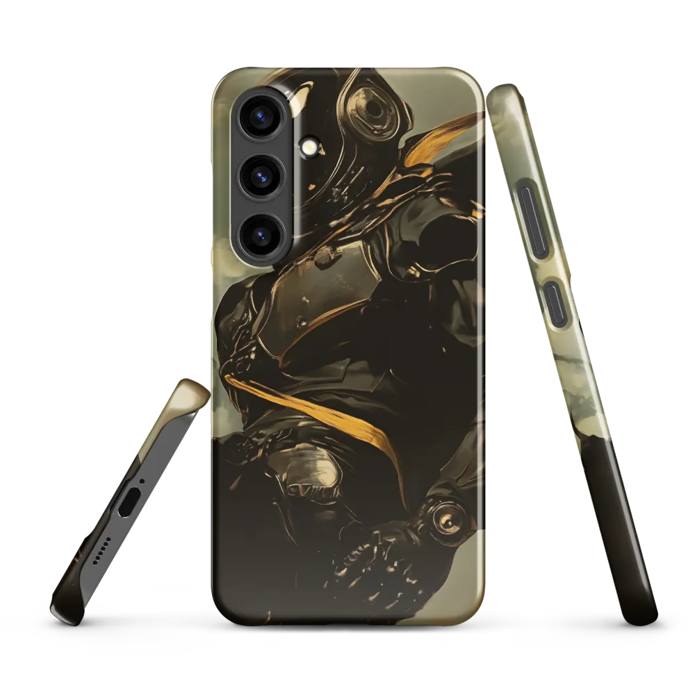 Ethereal Explorer: The Enigmatic Astronaut | Phone Case |  S24 Plus | Snap Case | Glossy
