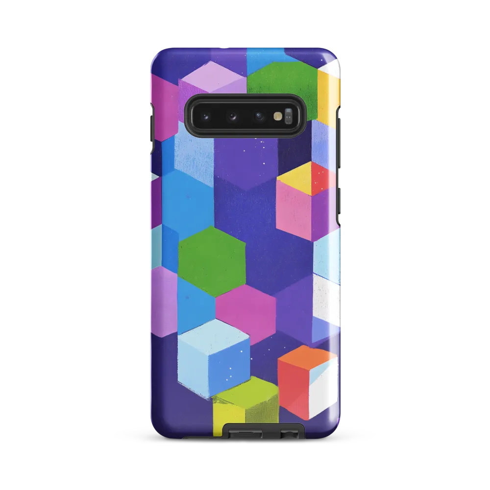 Geometric Harmony | Phone Case |  S10 Plus | Tough Case | Glossy