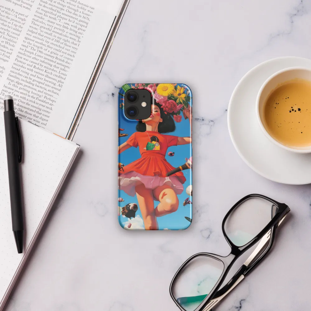 Joyful Whimsy | Phone Case |  12 Mini | Snap Case | Glossy