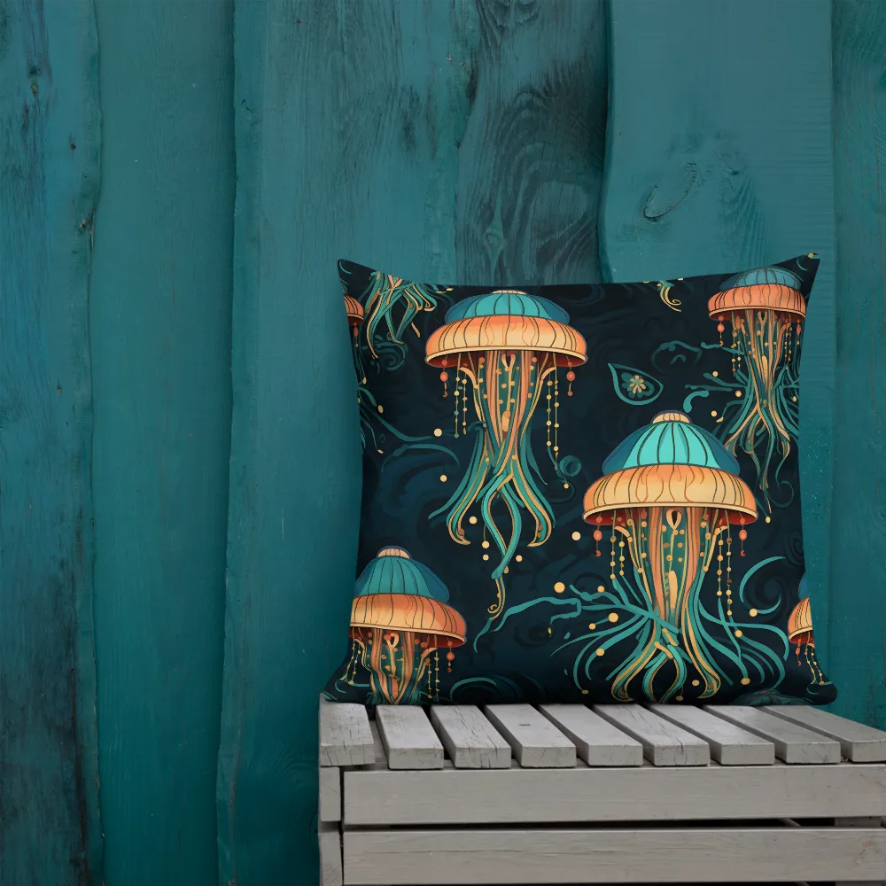 Symphony of Jellyfish | Pillow & Pillow Case | Multiple Sizes