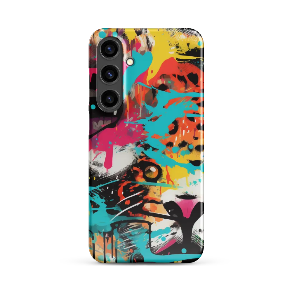 Fierce Fusion: Tiger and Lion in Graffiti