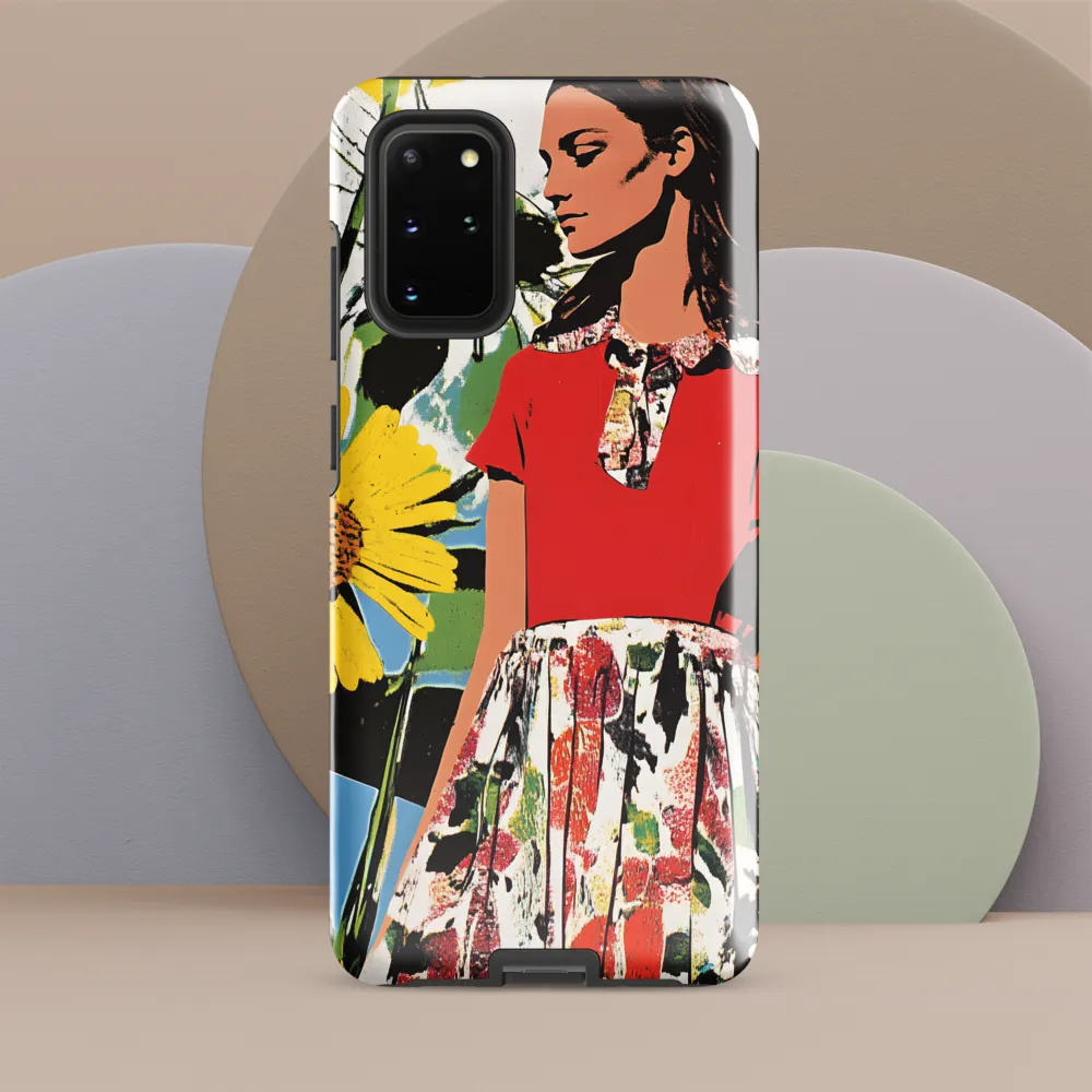 Floral Symphony in Red