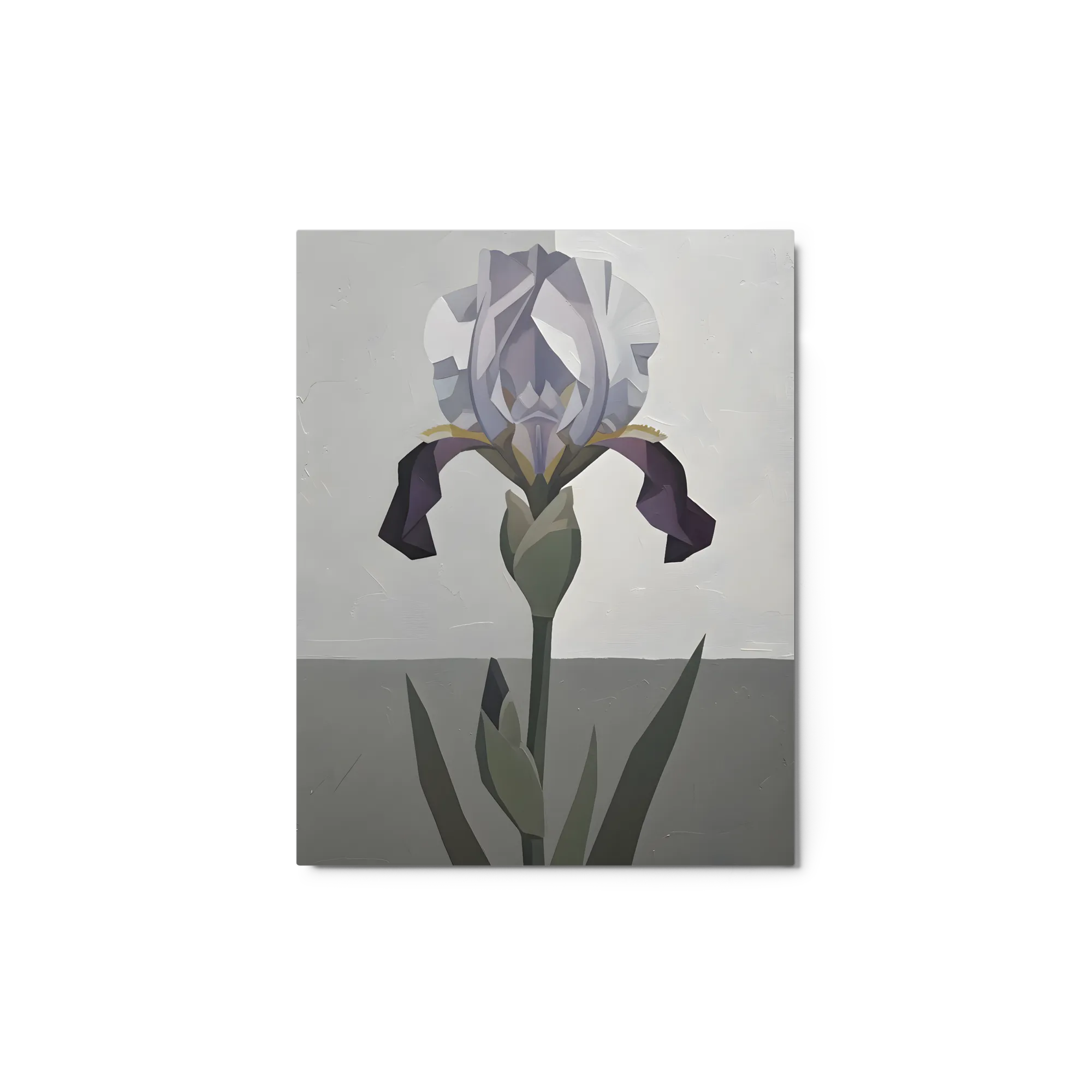 Geometric Iris 
 Metal Print | 11″x 14″
