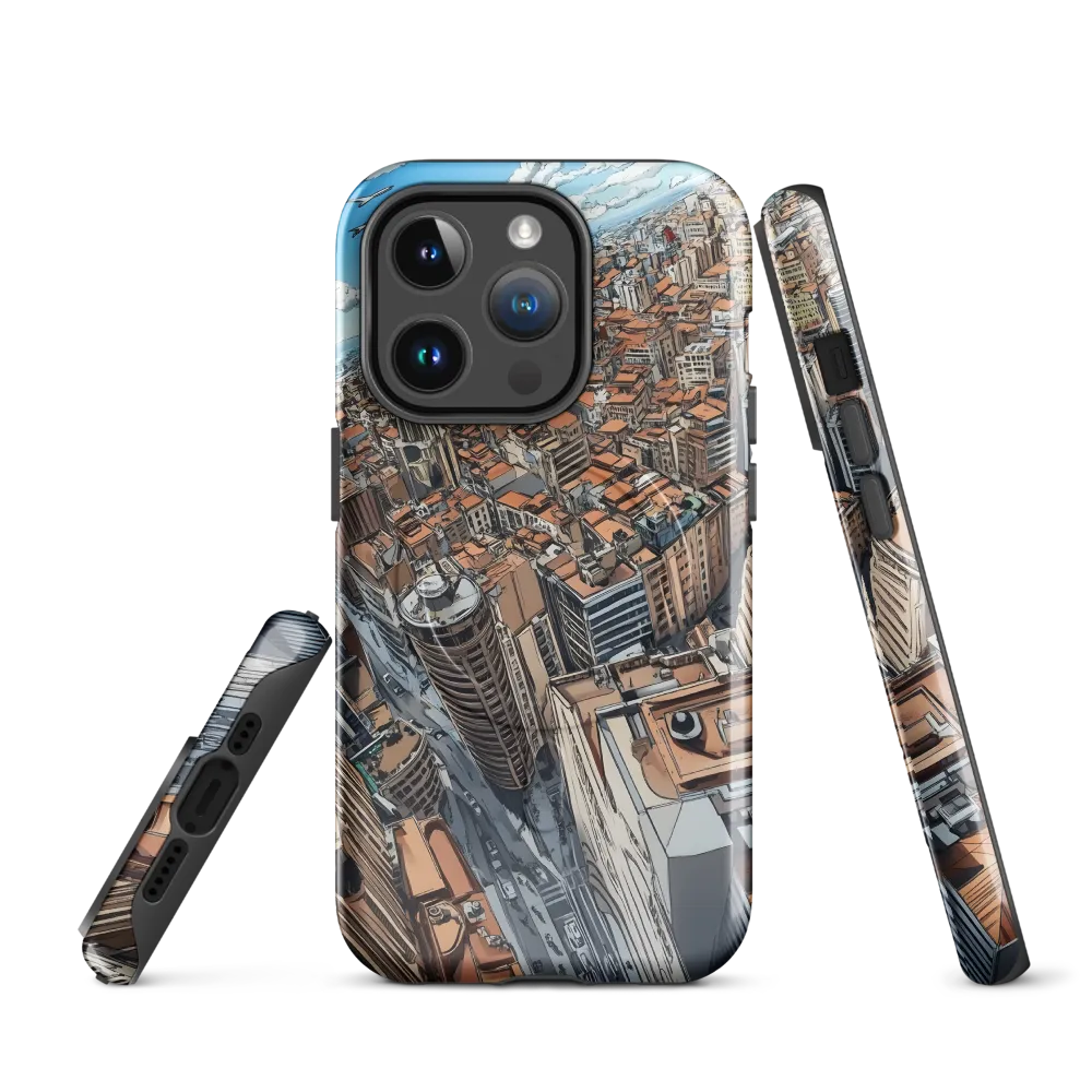 Aerial Symphony of Urban Life