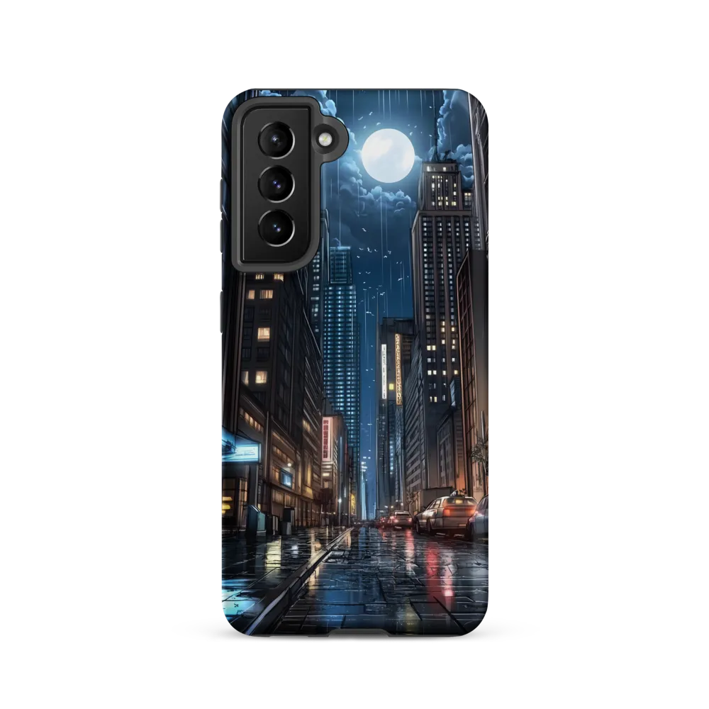 Moonlit Urban Serenity