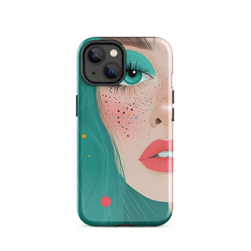 A Playful Portrait: Turquoise Temptation
