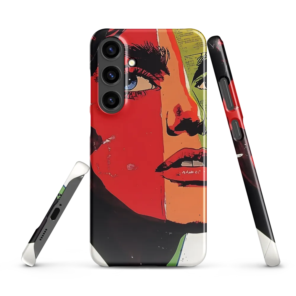 Vibrant Expressions: A Pop Art Portrait