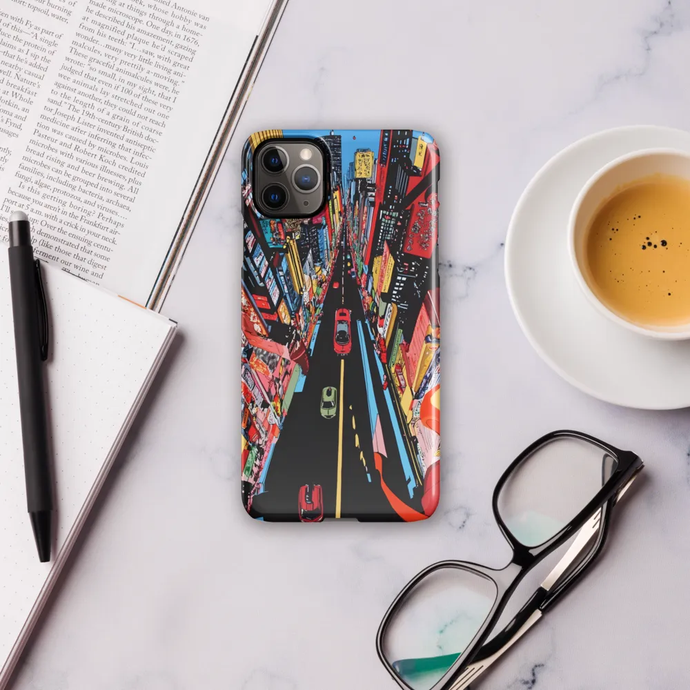 Urban Symphony: A Bird's-Eye View of Life | Phone Case |  11 Pro Max | Snap Case | Glossy