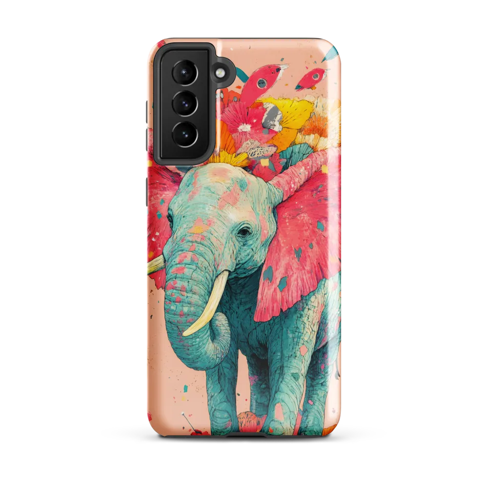 Whimsical Elegance: The Floral Elephant