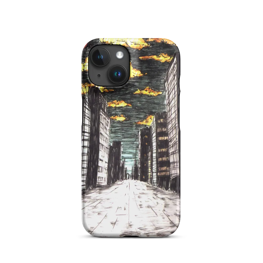 Eclipsed Cityscape