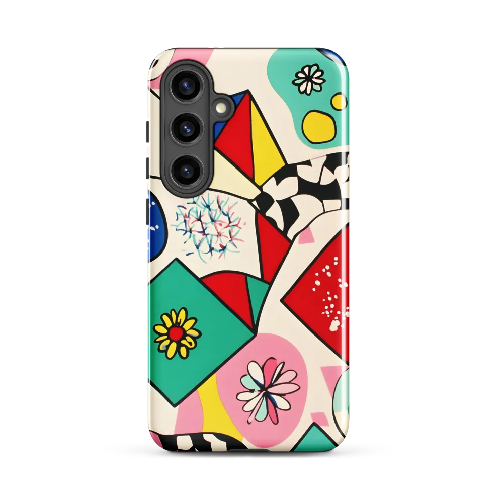 Joyful Geometry: A Playful Dance of Shapes and Colors
