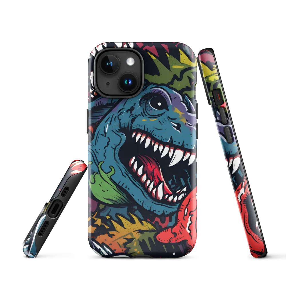 Dino Mania: A Colorful Frenzy