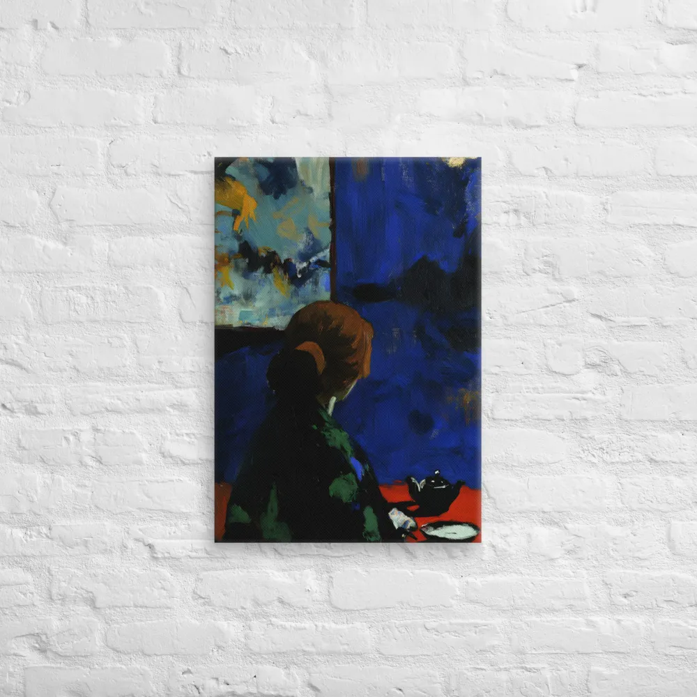 Contemplation Under the Night Sky | Canvas | 18″×26″